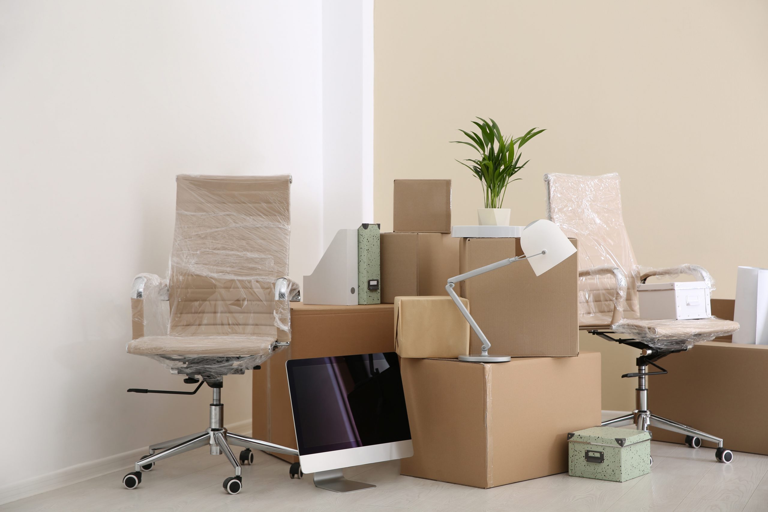 movers loading a moving truck